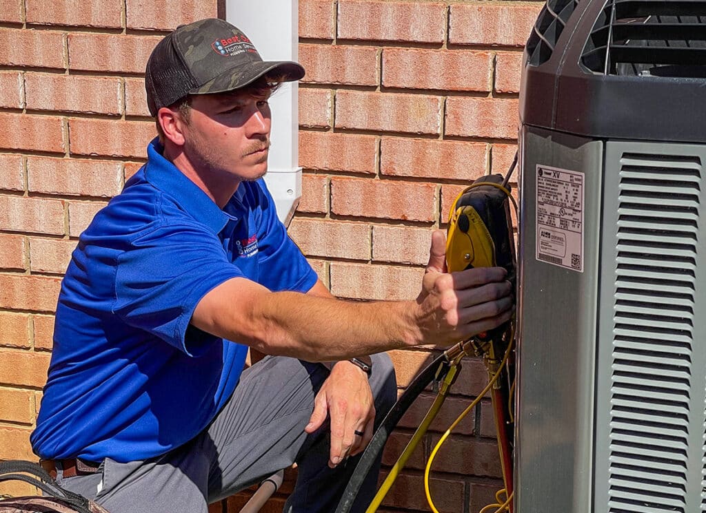 Keep your house cool with Best Care's professional HVAC services.