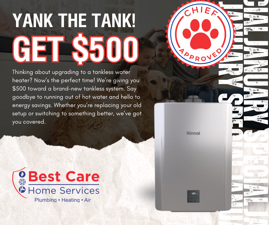 Tankless Water Heater Special January